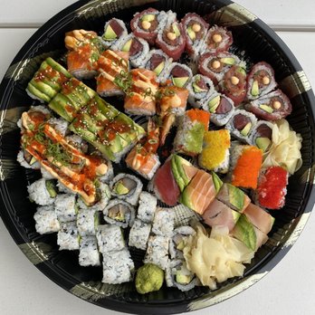 Tomo Sushi - AAC, Christmas, caterpillar, rainbow, salmon king, spicy yellowtail, bluefin tuna avo, Godzilla, sweetheart - Japanese Near Me - Burien , Washington Tomo Sushi - AAC, Christmas, caterpillar, rainbow, salmon king, spicy yellowtail, bluefin tuna avo, Godzilla, sweetheart - Japanese Near Me - Burien , Washington