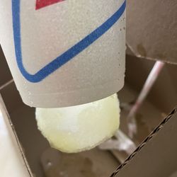 Sonic Drive-In - Slushy spilled out the bottom when lifted from the cup holder