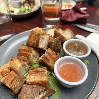 Barkada Social Club - Lechon Kawali crispy pork belly - Filipino Near Me - Astoria, New York
