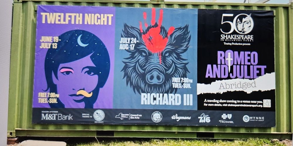 Social spots from Shakespeare In Delaware Park