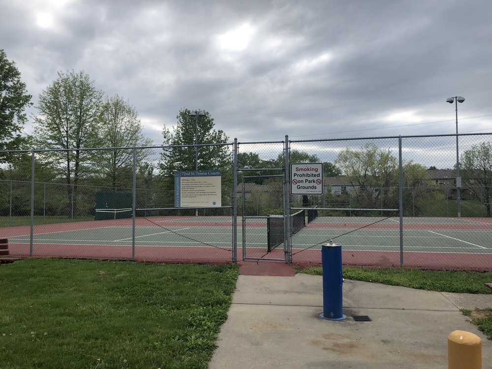 72nd Street Tennis Courts Logo