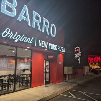 Sbarro - the outside of a restaurant at night - Pizza Near Me - Las Vegas, Nevada