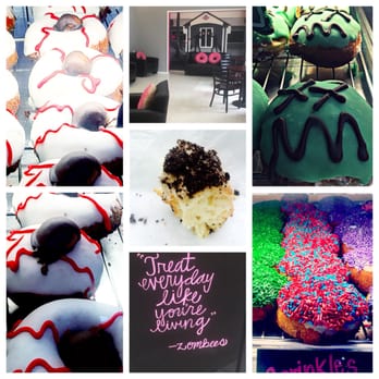 Zombee Donuts - I couldn't stop devouring my vegan peanut butter frosting/ Oreo. so delicious! Cool signage , theme & options for others. - Donuts Near Me - Fullerton, California Zombee Donuts - I couldn't stop devouring my vegan peanut butter frosting/ Oreo. so delicious! Cool signage , theme & options for others. - Donuts Near Me - Fullerton, California