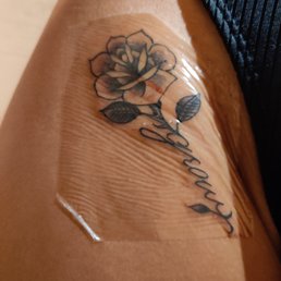 grow rose tattoo by Tanner grow rose tattoo by Tanner