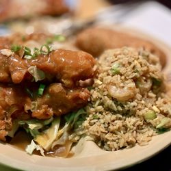 China Doll Restaurant - Mandarin Chicken Lunch Special