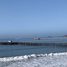Waves View at Avila Beach from the deck of our 3rd floor room Waves View at Avila Beach from the deck of our 3rd floor room