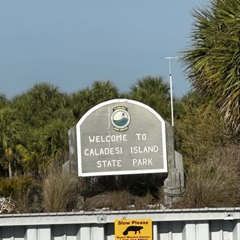 Caladesi Island State Park - Welcome sign - Parks Near Me - Dunedin, Florida