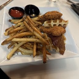 Chicken and Waffle. Chicken and Waffle.