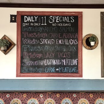 The Original Blue Adobe Grille - Daily specials - Mexican Near Me - Mesa, Arizona The Original Blue Adobe Grille - Daily specials - Mexican Near Me - Mesa, Arizona