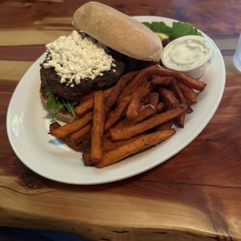Blue Moon Bar & Grille - Western Colorado Lamb Burger! - Wine Bars Near Me - Grand Junction, Colorado