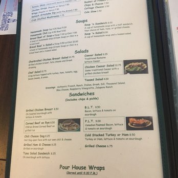 Dick's Pour House - Menu - Burgers Near Me - Lake Leelanau, Michigan