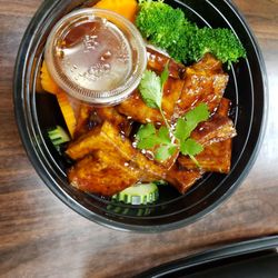 Vegan Bowl - Ginger Rice w Tofu