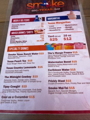 Menu photo 3 Smoke Skybar San Antonio, TX Menu photo 3 Smoke Skybar San Antonio, TX