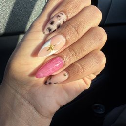 Latest nail set done by Aiden