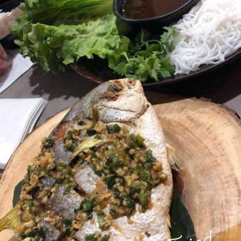 Vientiane Bistro - Tod Paa- Whole Fried Pompano - Laotian Near Me - Philadelphia, Pennsylvania Vientiane Bistro - Tod Paa- Whole Fried Pompano - Laotian Near Me - Philadelphia, Pennsylvania
