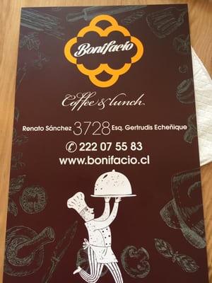 Menu photo 1 Bonifacio Las Condes, RM