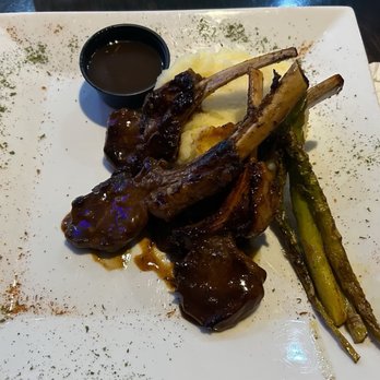 Canvas Social Cuisine - Jerk lamp chops with rosemary demi-glaze - Southern Near Me - Norfolk, Virginia Canvas Social Cuisine - Jerk lamp chops with rosemary demi-glaze - Southern Near Me - Norfolk, Virginia