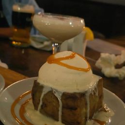 Dolce Banana Bread Pudding.