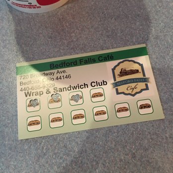 Bedford Falls Café - Reward card - Coffee & Tea Near Me - Bedford, Ohio