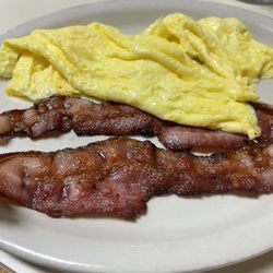 Parkside Cafe - Side of Bacon & Eggs @ Parkside Cafe.