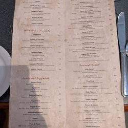 Allegro Italian Kitchen - Menu