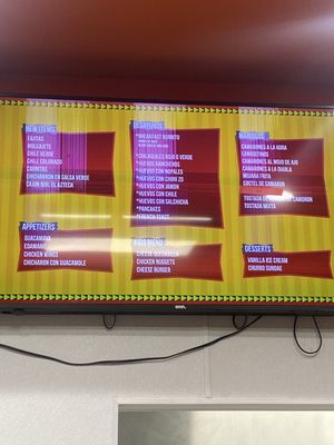 Menu photo 2 Taqueria el Azteca Stockton, CA Menu photo 2 Taqueria el Azteca Stockton, CA