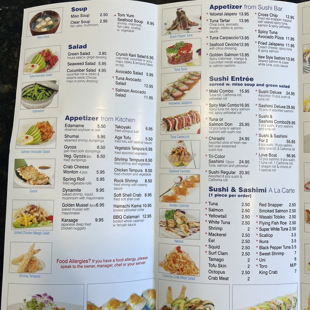 Fontana Sushi - Menu picture 3 - Sushi Bars Near Me - Centennial, Colorado
