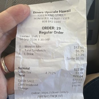 Upscale Hawaii - Cost of what I got versus what I wanted. - Diners Near Me - Honolulu, Hawaii Upscale Hawaii - Cost of what I got versus what I wanted. - Diners Near Me - Honolulu, Hawaii