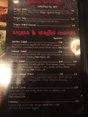 Menu photo 5 The Green Dragon Toronto, ON