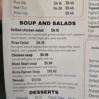 Rita’s Taco Shop - Mexican Near Me - Corydon, Indiana
