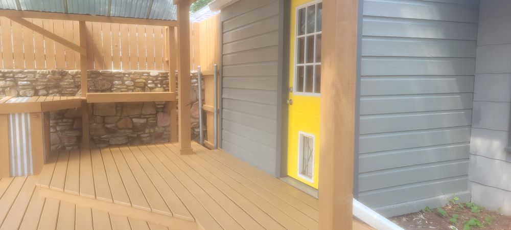 Slide of Carpentry and painting by Adam