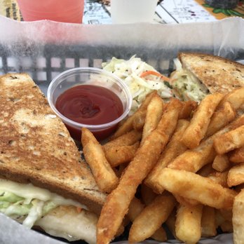 Tiki Bar & Grill - Mahi-mahi Rueben sandwich - Tiki Bars Near Me - Sebastian, Florida