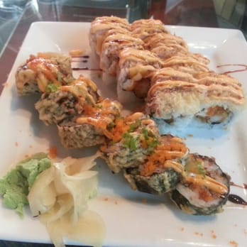 Park Harvey Sushi - Back to front: Blondie and Spicy Cowboy. - Sushi Bars Near Me - Oklahoma City, Oklahoma