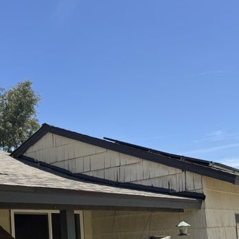 Rollin Handyman - After. He matched the old wood and crappy paint. - Fences & Gates Near Me - Bakersfield, California