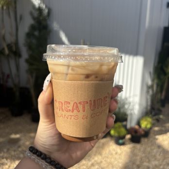 Creature's Plants and Coffee - Cupid cappuccino - Coffee & Tea Near Me - Los Angeles, California
