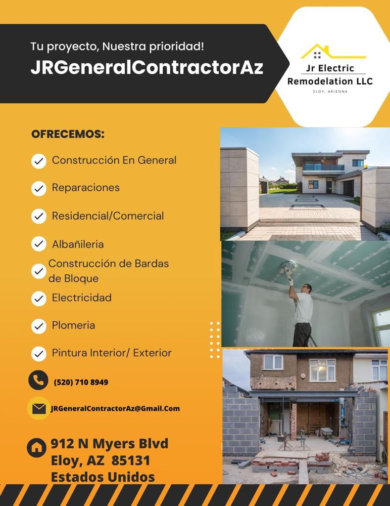 Slide of JR General Contractor