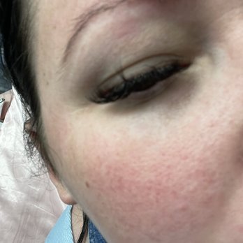 She Luvs Lashes - The lashes that were sticking up that she chose not to remove. - Eyelash Service Near Me - Hawthorne, California