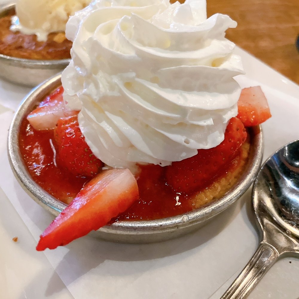 BJ's Restaurant & Brewhouse - Strawberry Shortcake Pizookie - Breweries Near Me - Lansing, Michigan BJ's Restaurant & Brewhouse - Strawberry Shortcake Pizookie - Breweries Near Me - Lansing, Michigan