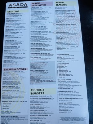 Menu photo 2 Asada Cantina + Kitchen San Clemente, CA