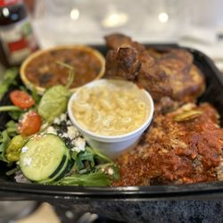 Demetri's BBQ - Pork Chicken & Ribs Combo