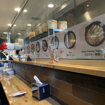 Oozu Ramen Bar - a view of the counter - Ramen Near Me - Champaign, Illinois Oozu Ramen Bar - a view of the counter - Ramen Near Me - Champaign, Illinois