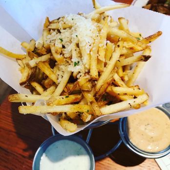 Hudson House - Truffle fries - American Near Me - Dallas, Texas Hudson House - Truffle fries - American Near Me - Dallas, Texas