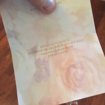 Miracle Flowers - Florists Near Me - Folsom, California