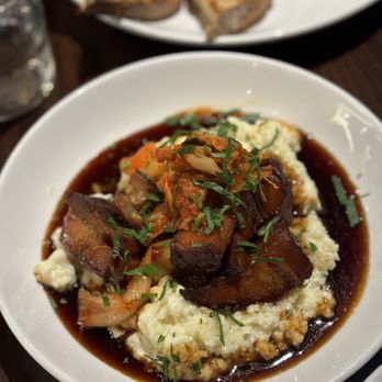 Barrel House Social - Pork belly and grits - Sports Bars Near Me - La Grange, Illinois