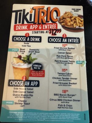 Menu photo 1 Tiki Docks Madeira Madeira Beach, FL Menu photo 1 Tiki Docks Madeira Madeira Beach, FL