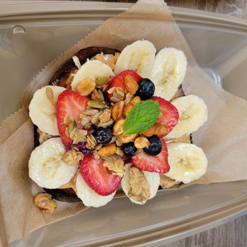 Toastique - PB Crunch toast - Juice Bars & Smoothies Near Me - Colorado Springs, Colorado