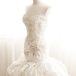 Ooh Lala Events+Design - Brides gown on Ooh Lala mannequin rental