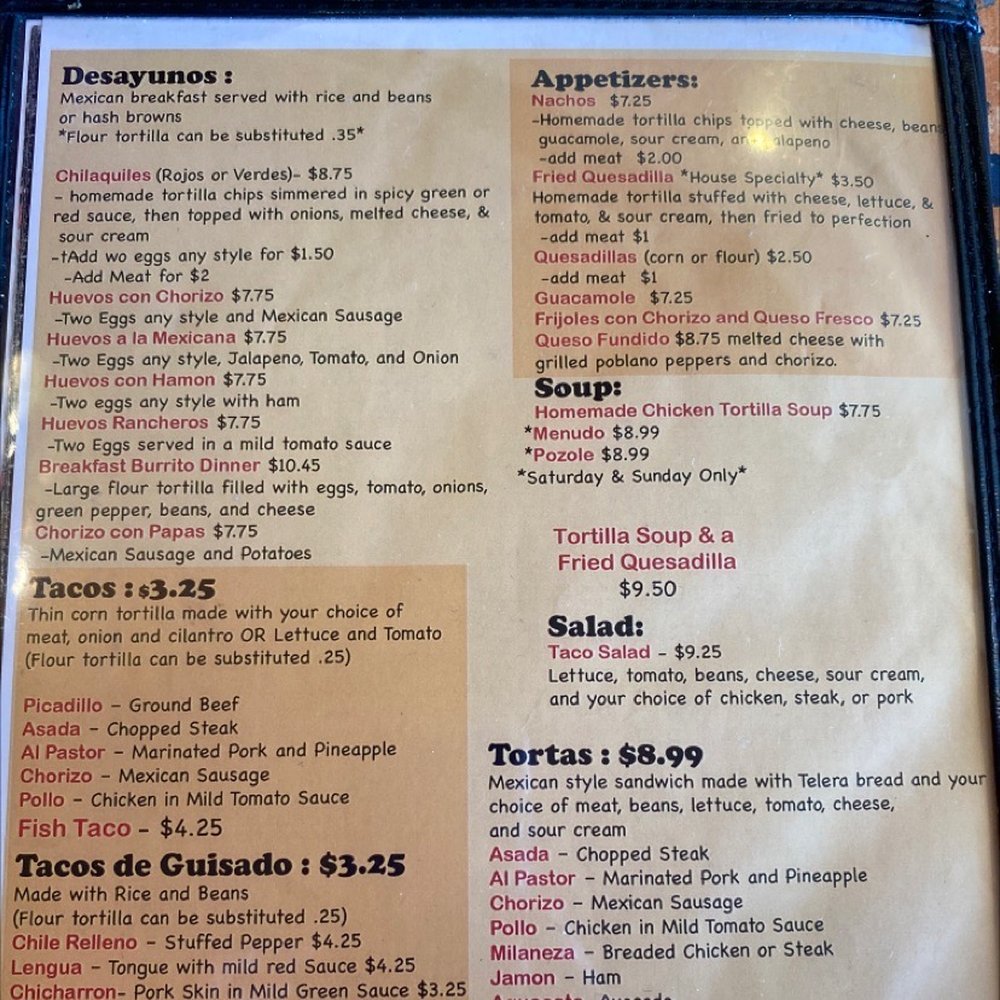 La Penca - Menu - Mexican Near Me - North Riverside, Illinois La Penca - Menu - Mexican Near Me - North Riverside, Illinois