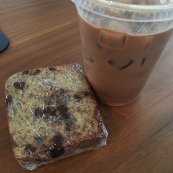 Bound Coffee Company - Mocha with homemade chocolate syrup and banana bread - Coffee & Tea Near Me - Oceanside, California Bound Coffee Company - Mocha with homemade chocolate syrup and banana bread - Coffee & Tea Near Me - Oceanside, California