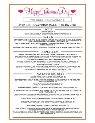 Menu photo 4 Reef Restaurant & Bar Forest Hills, NY Menu photo 4 Reef Restaurant & Bar Forest Hills, NY